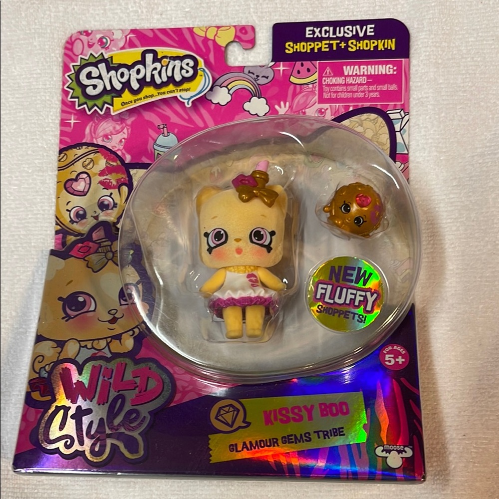 Shopkins Yellow and Pink Dolls & Accessories